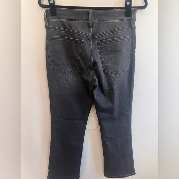 Madewell mid ride kick out jeans black wash size 28 - Picture 5 of 9